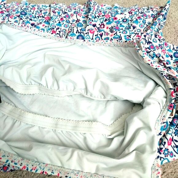 Floral Marc Jacobs Tankini Top Cropped Layered - Picture 5 of 5